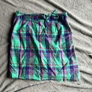 Brooks Brothers Plaid Skirt
